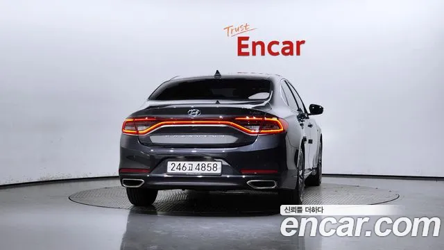 Hyundai Grandeur IG Hybrid 2019 Серый из Кореи, фото 5