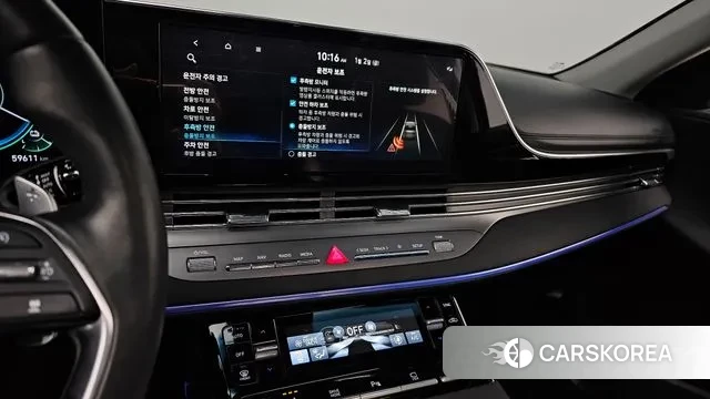 Hyundai The New Grandeur IG Hybrid 2022 Белый из Кореи, фото 5