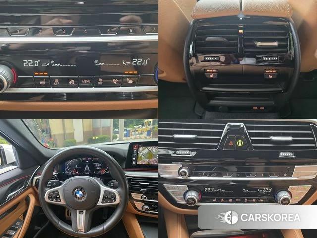 BMW 5 Series (G30) 2022 Белый из Кореи, фото 5