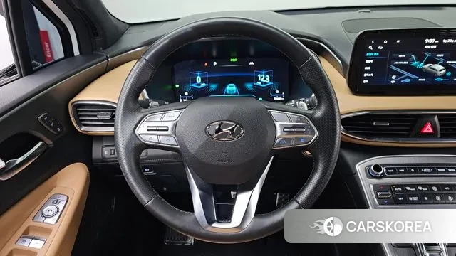 Hyundai The New Santa Fe 2023 Белый из Кореи, фото 5