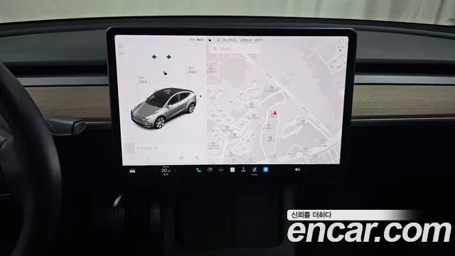 Tesla Model Y 2021 Белый из Кореи, фото 5