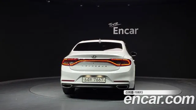 Hyundai Grandeur IG 2018 Белый из Кореи, фото 5