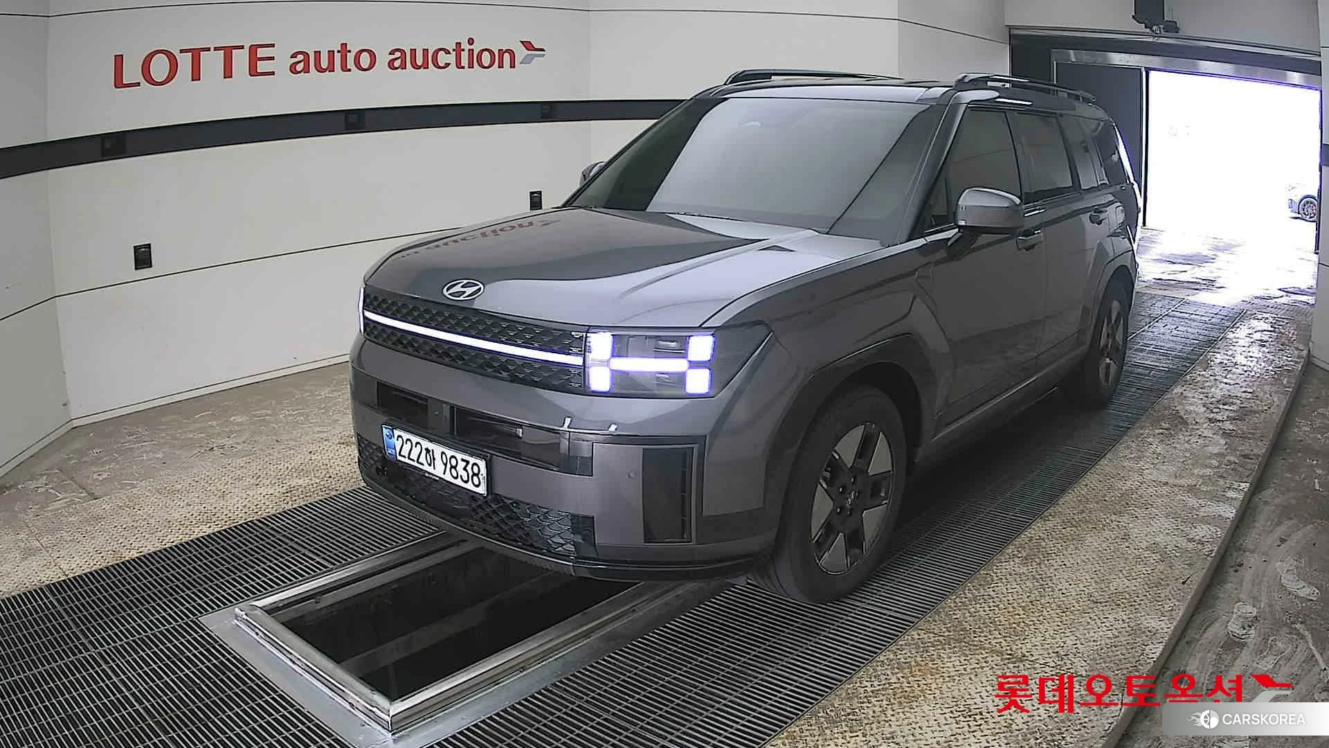 Hyundai Santa Fe Hybrid 2024 Magnetic Grey Metallic из Кореи, фото 5