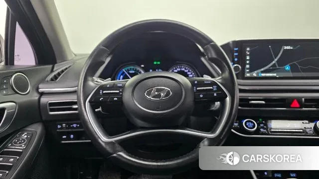 Hyundai Sonata Hybrid (DN8) 2019 Черный из Кореи, фото 5