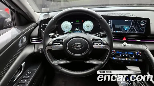 Hyundai Avante Hybrid (CN7) 2021 Серый из Кореи, фото 5