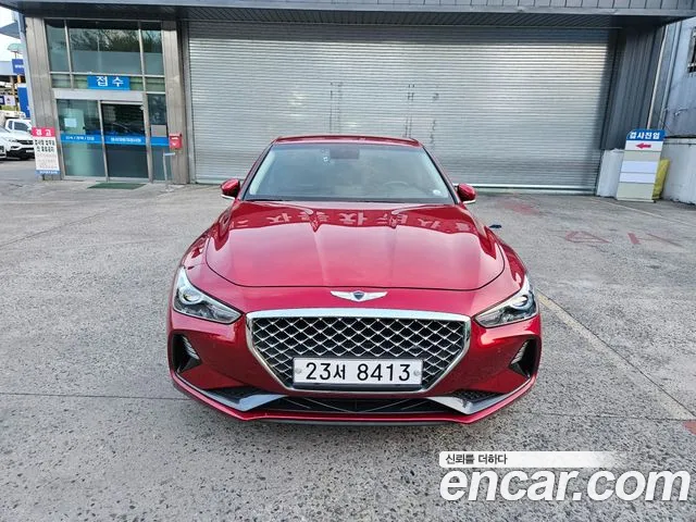 Genesis G70 2018 Красный из Кореи, фото 5