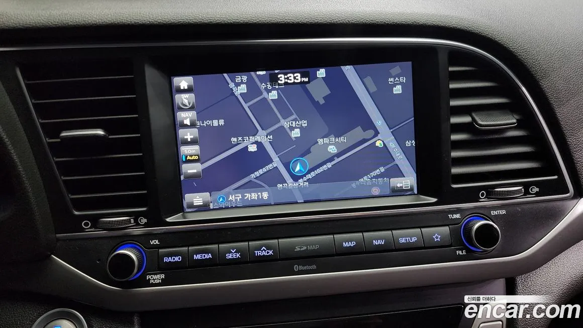 Hyundai Avante AD 2018 Серебристо-серый из Кореи, фото 5