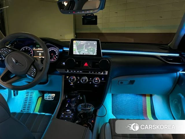 Genesis G70 2018 Синий из Кореи, фото 5