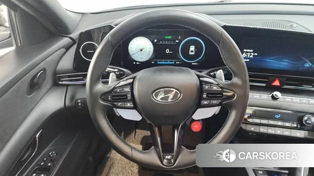 Hyundai Avante (CN7) 2022 Черный из Кореи, фото 5