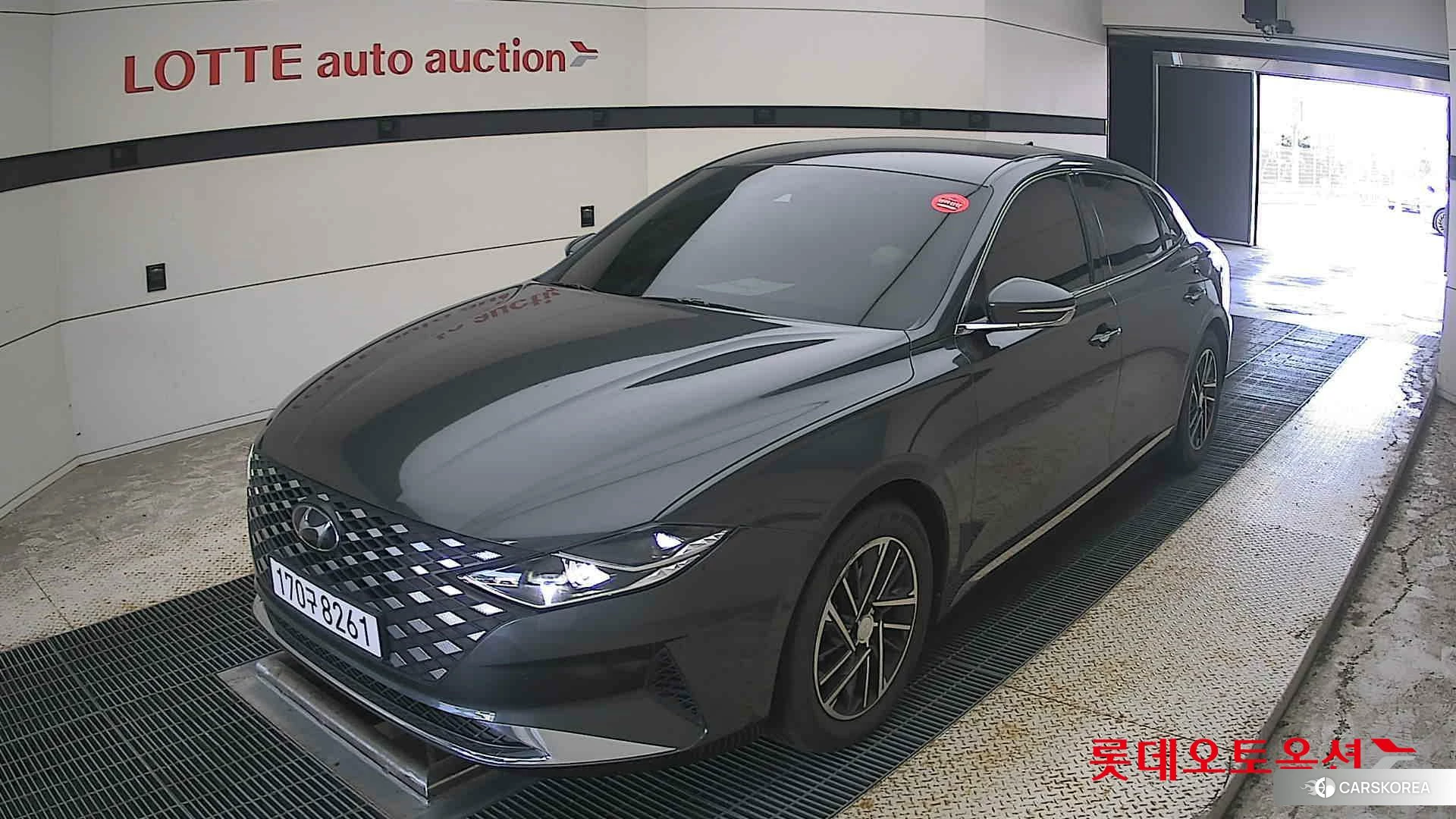 Hyundai Grandeur 2022 Nocturne Grey Metallic из Кореи, фото 5