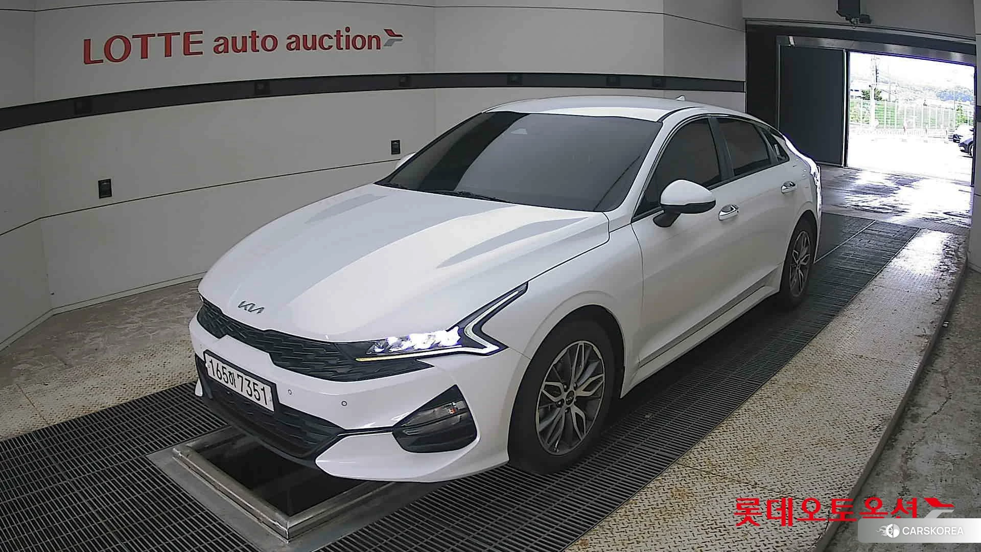 Kia K5 2022 Snow White Pearl (optional) из Кореи, фото 5