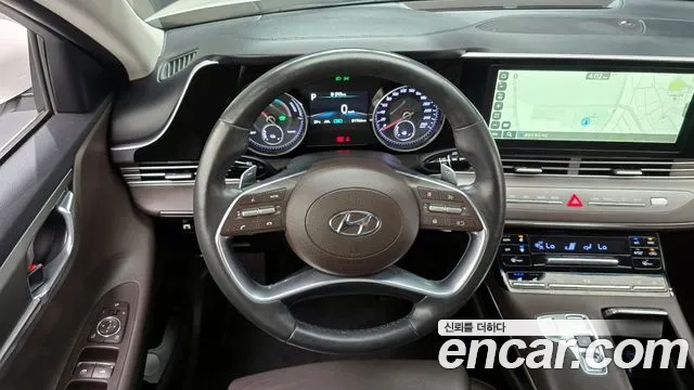 Hyundai The New Grandeur IG Hybrid 2021 Белый из Кореи, фото 5