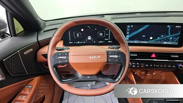 Kia The New K8 Hybrid 2024 Серый из Кореи, фото 5