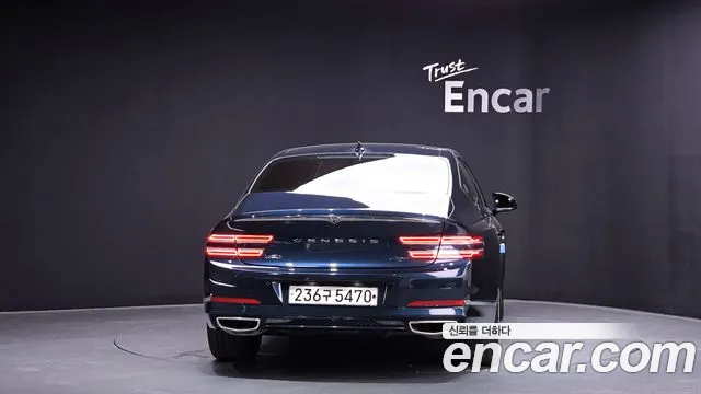 Genesis G80 (RG3) 2021 Синий из Кореи, фото 5