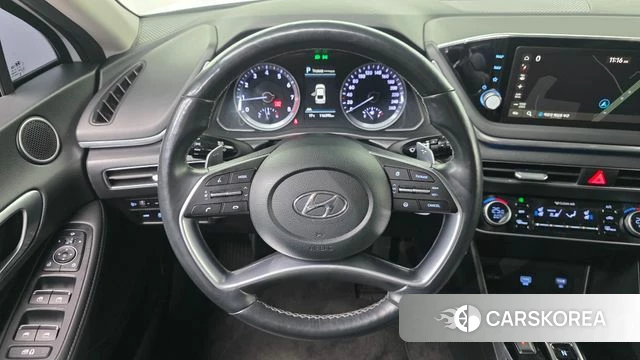 Hyundai Sonata (DN8) 2021 Белый из Кореи, фото 5