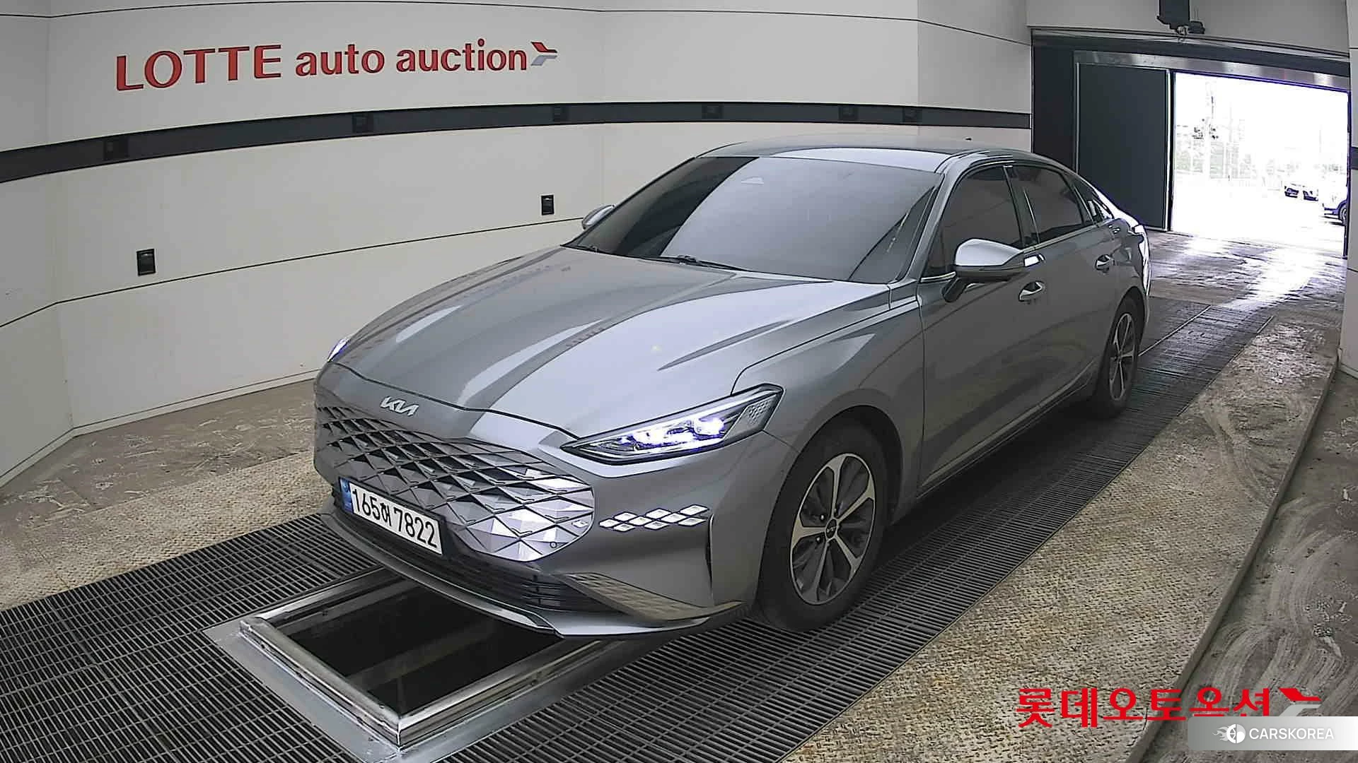 Kia K8 Hybrid 2022 Steelgray из Кореи, фото 5