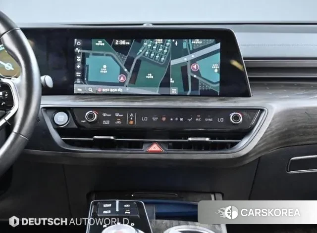 Kia K8 Hybrid 2021 Черный из Кореи, фото 5