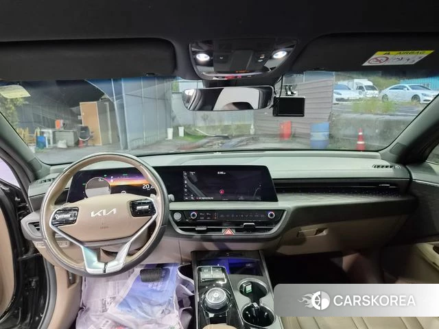 Kia K8 Hybrid 2022 Черный из Кореи, фото 5