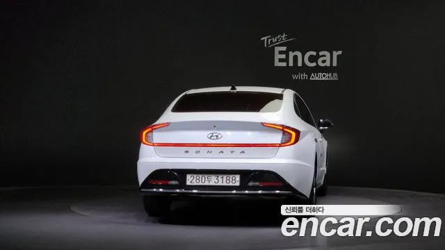 Hyundai Sonata (DN8) 2021 Белый из Кореи, фото 5