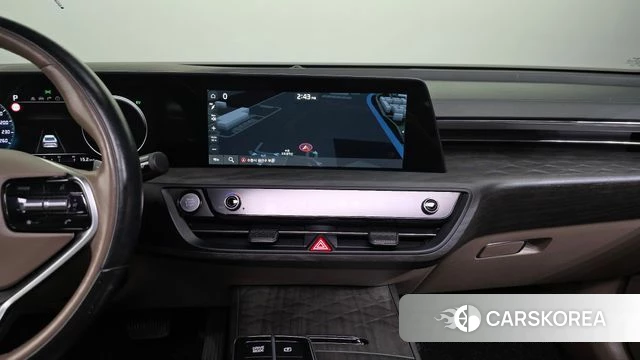Kia K8 Hybrid 2021 Черный из Кореи, фото 5