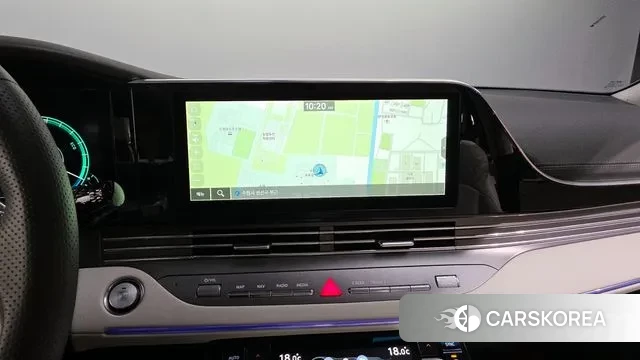 Hyundai The New Grandeur IG Hybrid 2021 Серый из Кореи, фото 5