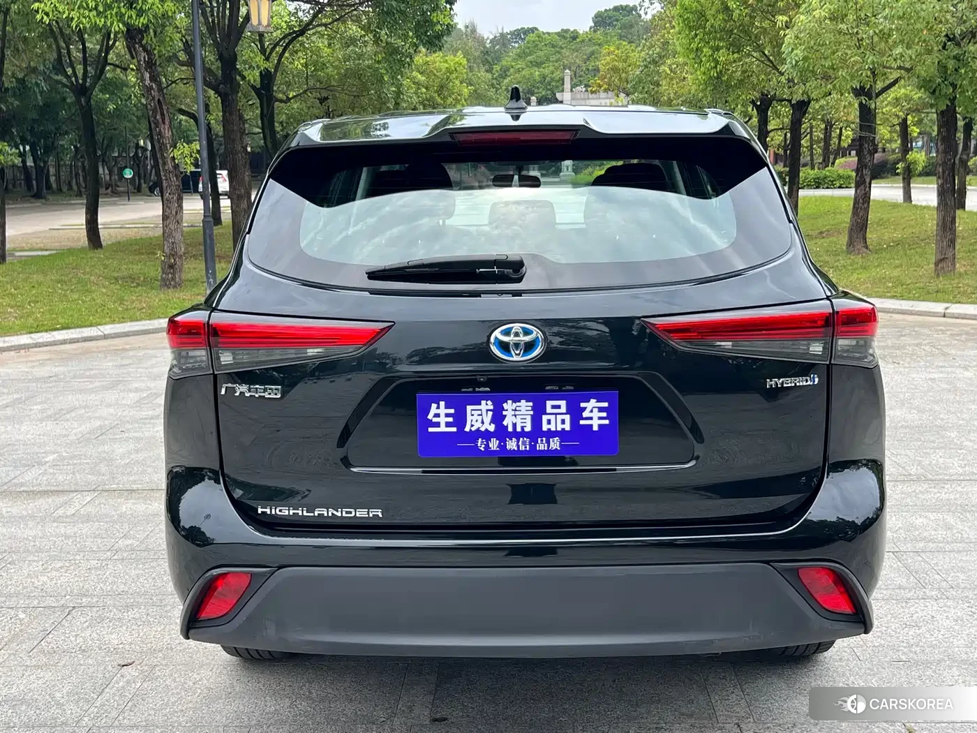 Toyota Highlander 2024 Черный из Китая, фото 5