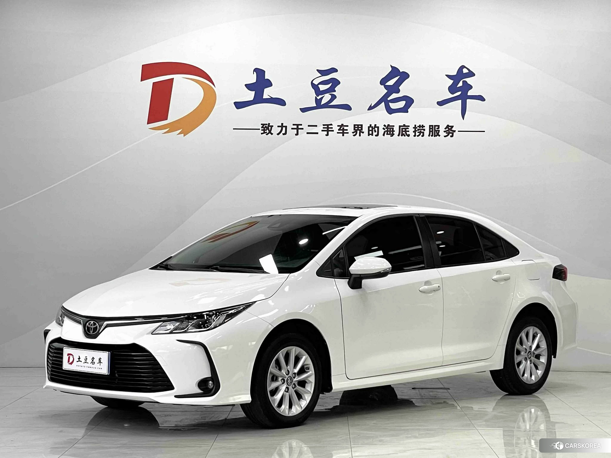 Toyota Corolla 2021 Белый из Китая, фото 5