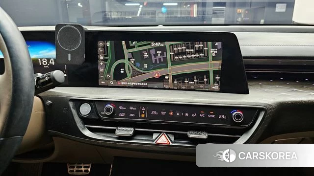 Kia K8 Hybrid 2022 Черный из Кореи, фото 5