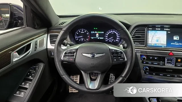 Genesis G80 2018 Синий из Кореи, фото 5