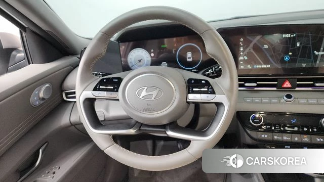 Hyundai The New Avante (CN7) 2025 Серебристо-серый из Кореи, фото 5