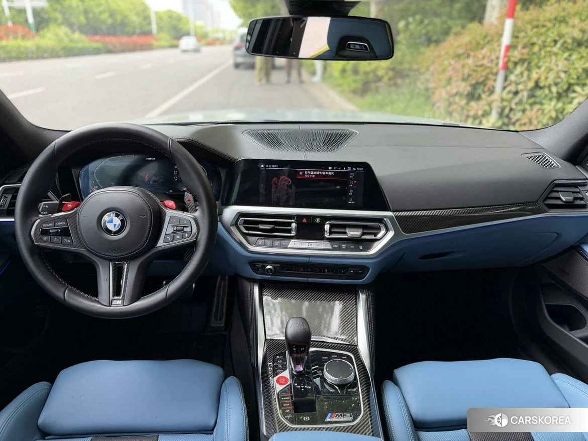 BMW M3 2021 Серебристо-серый из Китая, фото 5
