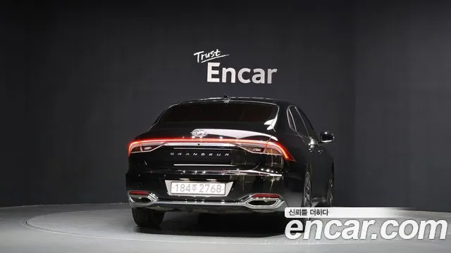 Hyundai The New Grandeur IG Hybrid 2021 Черный из Кореи, фото 5