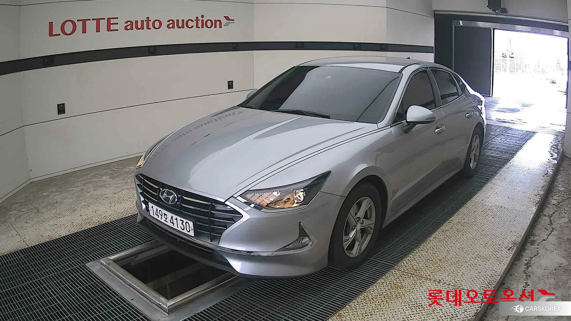 Hyundai Sonata 2021 Shimering Silver из Кореи, фото 5