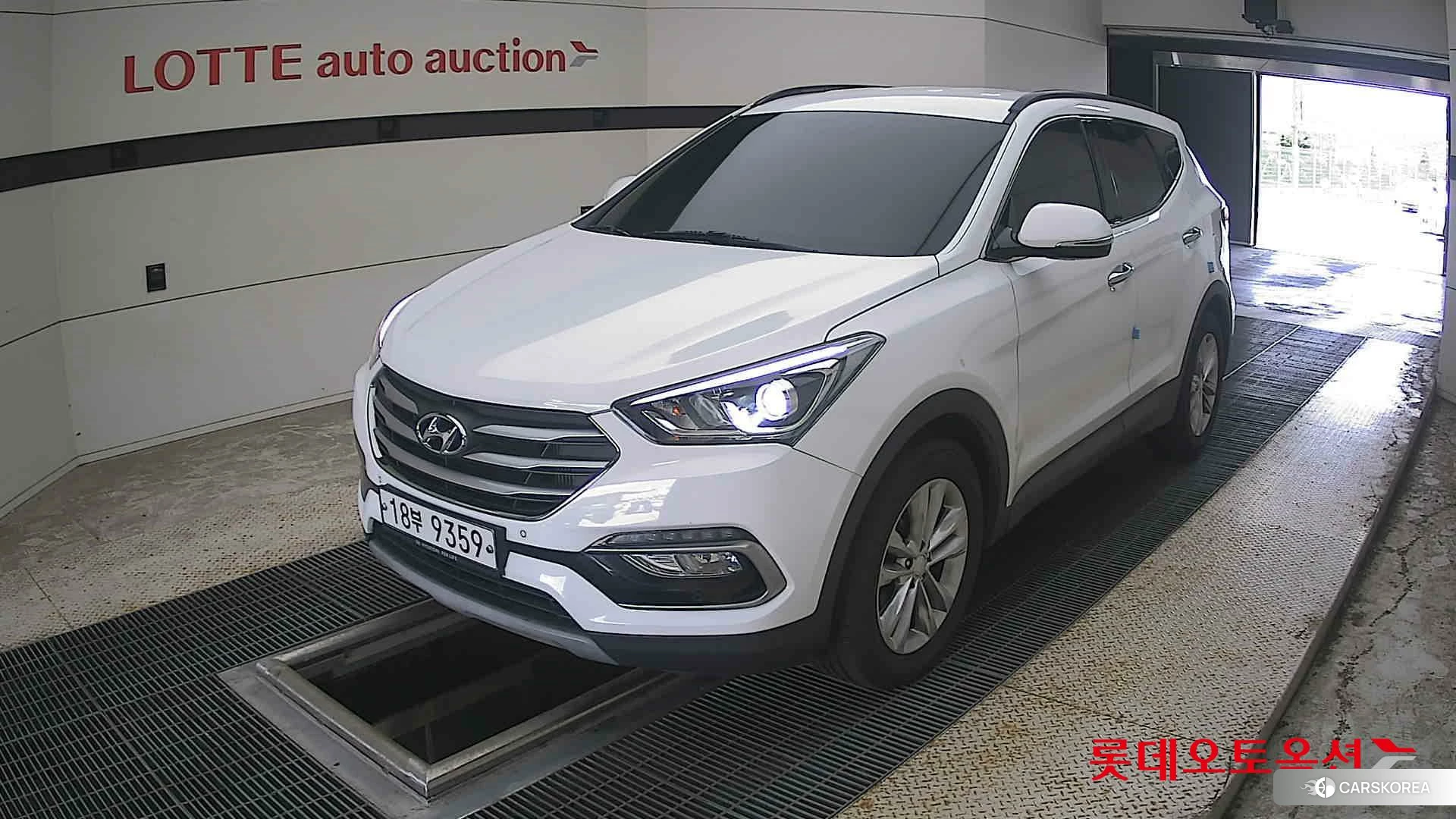 Hyundai Santa Fe 2018 Белый из Кореи, фото 5