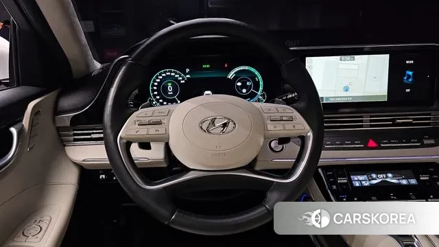 Hyundai The New Grandeur IG Hybrid 2022 Белый из Кореи, фото 5