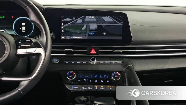 Hyundai Avante (CN7) 2021 Черный из Кореи, фото 5