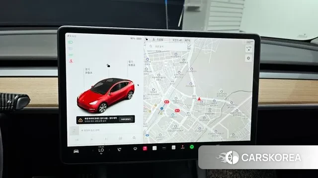 Tesla Model Y 2021 Красный из Кореи, фото 5
