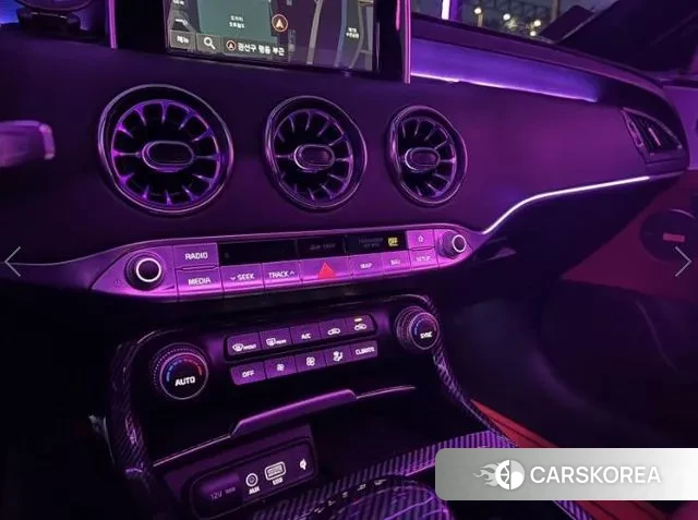 Kia Stinger 2018 Синий из Кореи, фото 5