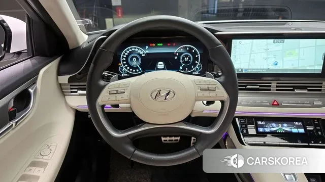 Hyundai The New Grandeur IG 2021 Белый из Кореи, фото 5