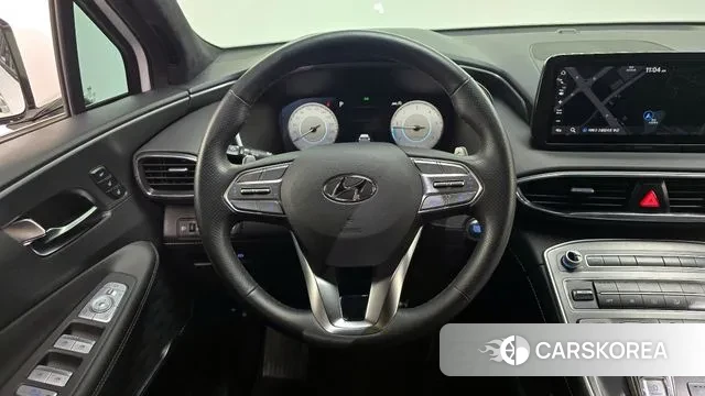 Hyundai The New Santa Fe 2020 Белый из Кореи, фото 5