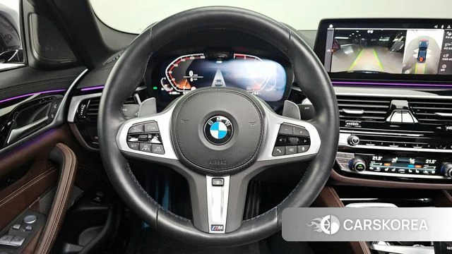 BMW 5 Series (G30) 2023 Синий из Кореи, фото 5