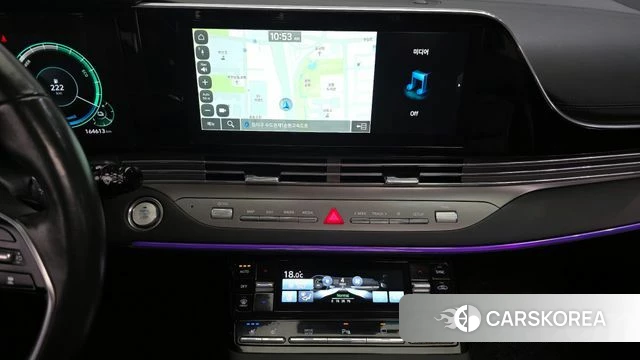 Hyundai The New Grandeur IG Hybrid 2021 Черный из Кореи, фото 5