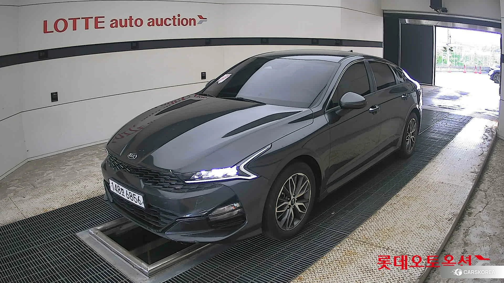 Kia K5 2021 Interstellagray из Кореи, фото 5