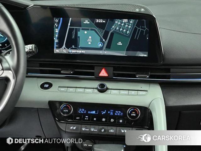 Hyundai The New Avante Hybrid (CN7) 2023 Белый из Кореи, фото 5