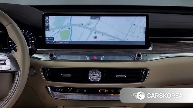 Kia The New K9 2nd generation 2021 Черный из Кореи, фото 5