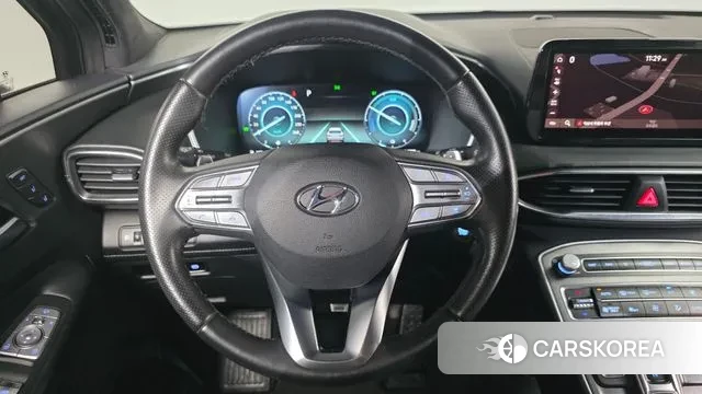 Hyundai The New Santa Fe 2023 Черный из Кореи, фото 5