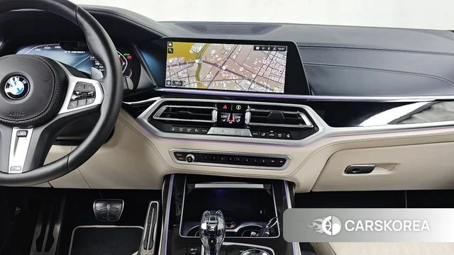 BMW X7 (G07) 2022 Черный из Кореи, фото 5
