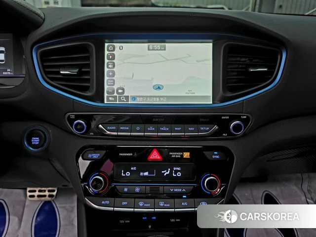 Hyundai Ionic Hybrid 2018 Синий из Кореи, фото 5