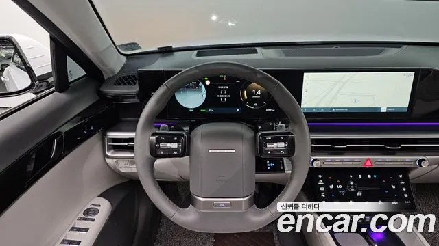 Hyundai Grandeur Hybrid (GN7) 2023 Белый из Кореи, фото 5