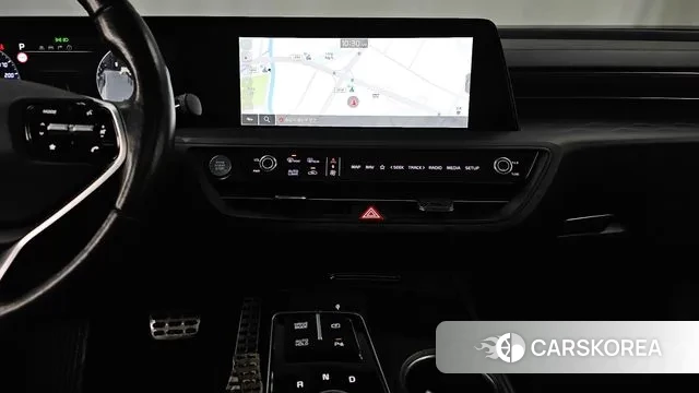 Kia K8 Hybrid 2021 Черный из Кореи, фото 5